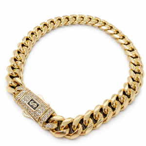 Brățară Monaco Placat Aur 18K, 21cm x 7mm