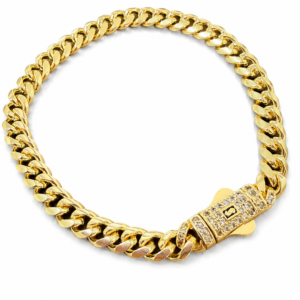 Brățară Monaco Placat Aur 18K, 19cm x 5mm