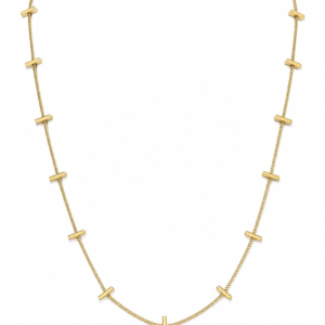 Colier Minimalist Cruci “Faith Path” - Placat Aur 18K, 60+5cm